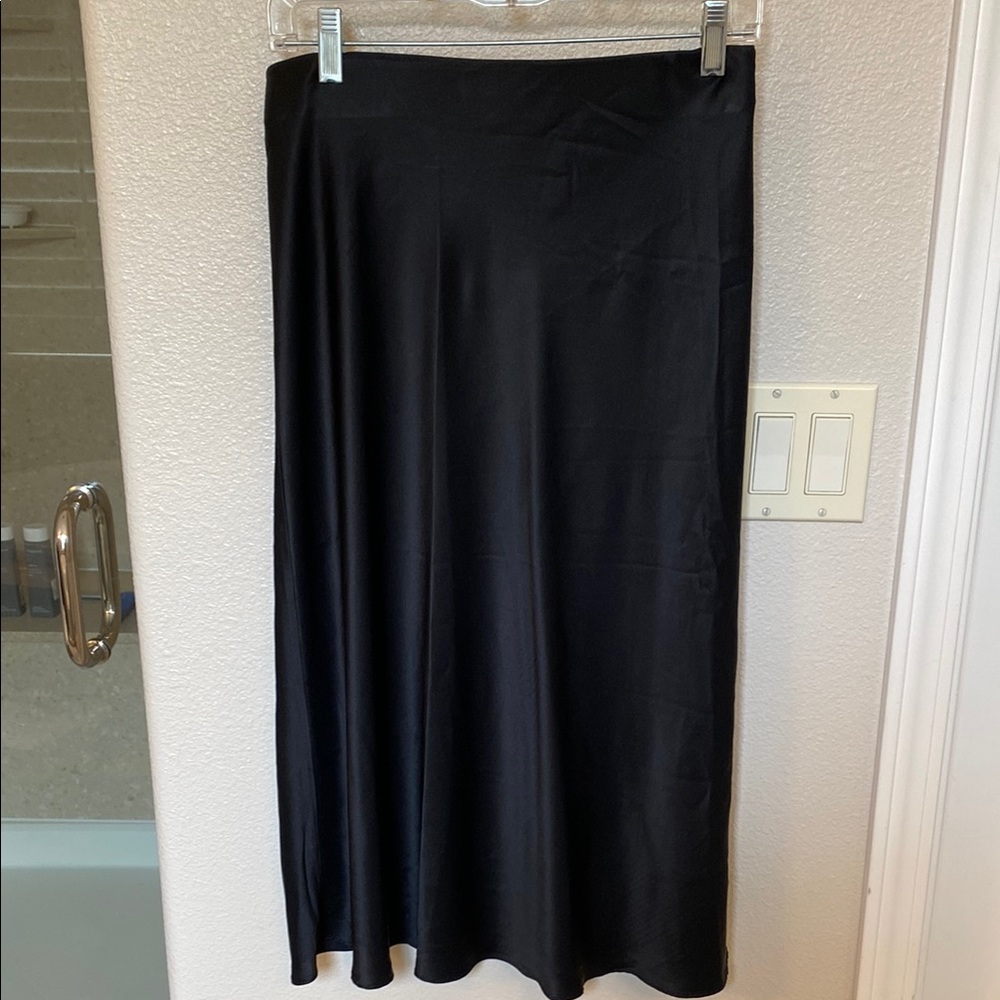 Washable, Quince Silk MIDI Skirt.